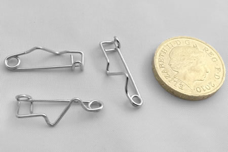 Crimp Pins / Brooch Pins - 25mm