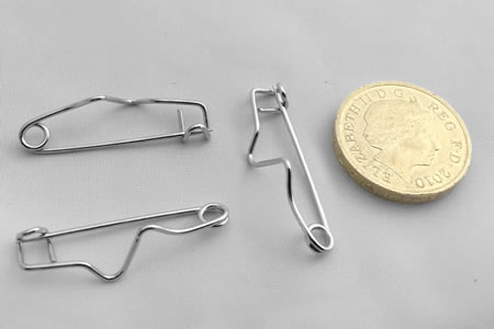 Crimp Pins / Brooch Pins - 32mm